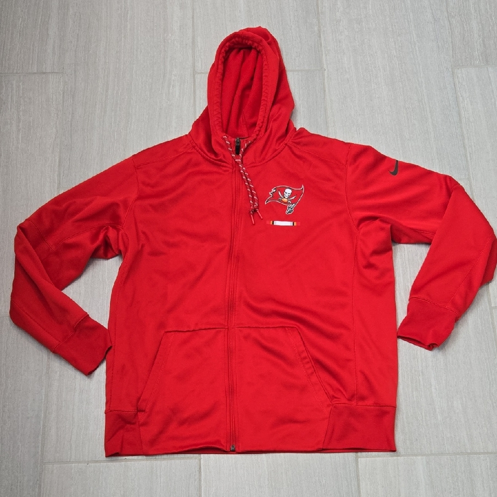 NFL Onfield Apparel Red Dri-Fit Hoodie Tampa Bay Buccaneers XL